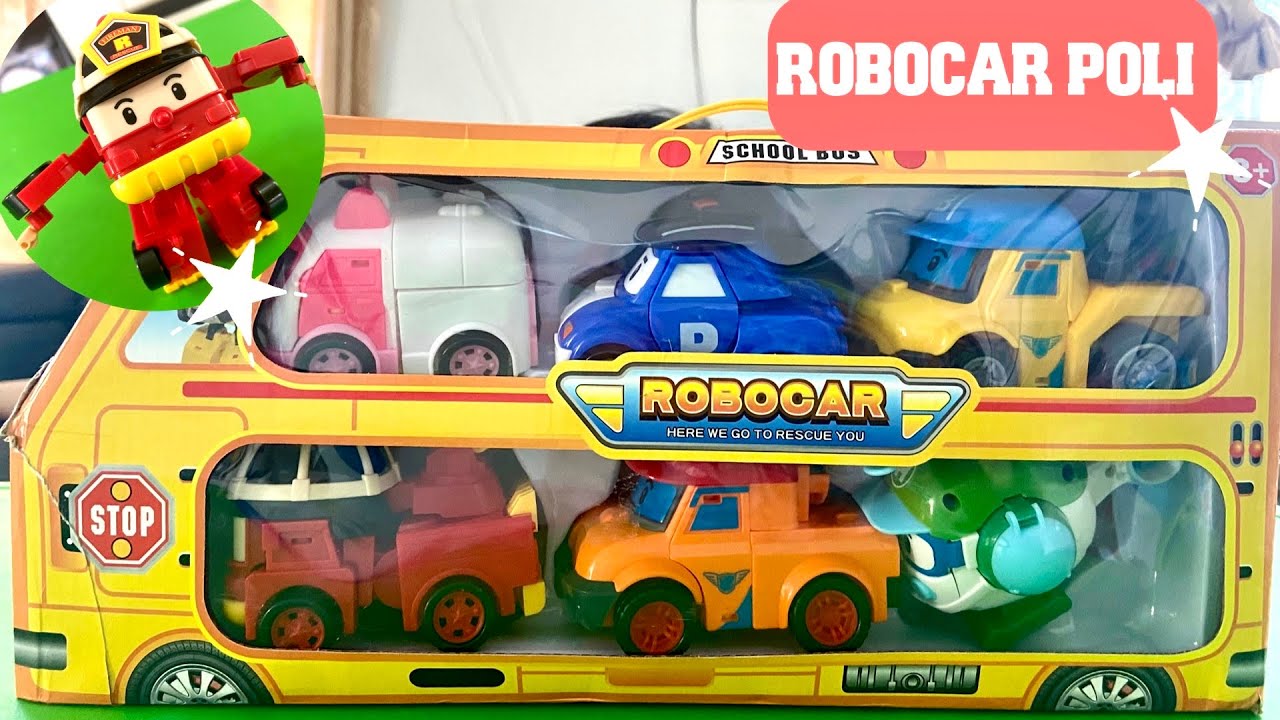 Robocar Poli Toy Collection Review | Fun for Kids!#familyfun #toyreview #kidstoys #funforkids