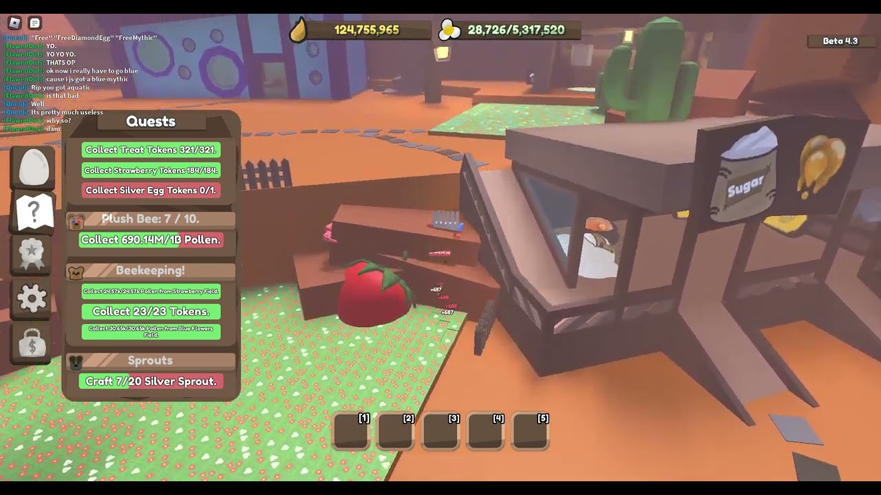 Bees Journey fuckery! level 5/6 hive back to 0!!!