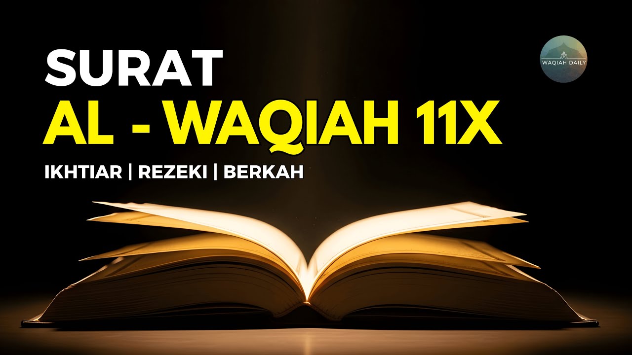 Murottal Surat Al-Waqiah | Bacaan Al-Qur’an & Suara Alam yang Menenangkan 🍃🕊️