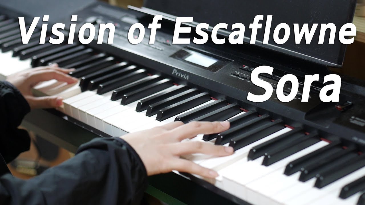 Sora｜Escaflowne ost｜Kanno yoko｜piano cover