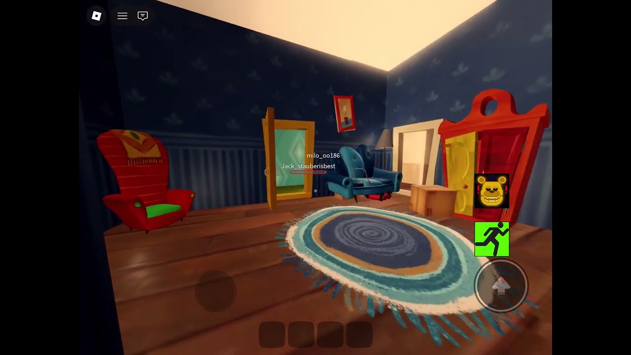 Spider-Manc4545 gaming plays running from fast fredbear