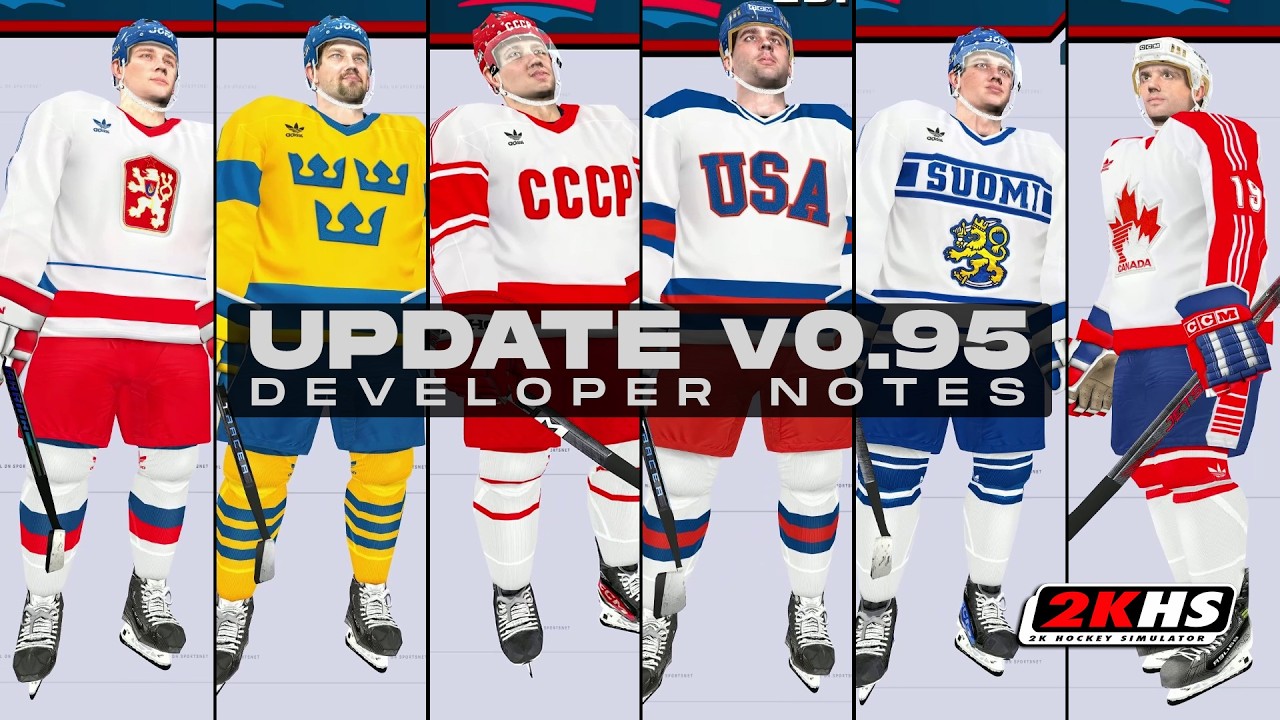 2KHS 2026 | Примечания разработчиков к обновлению v0.95 (полная версия) #2khs #nhl #icehockey