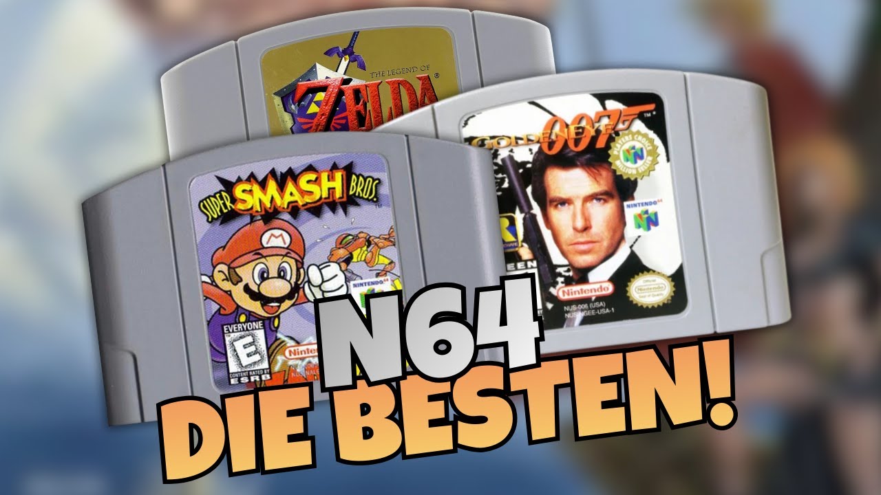 Top 10 meistverkauften Nintendo 64 Spiele!