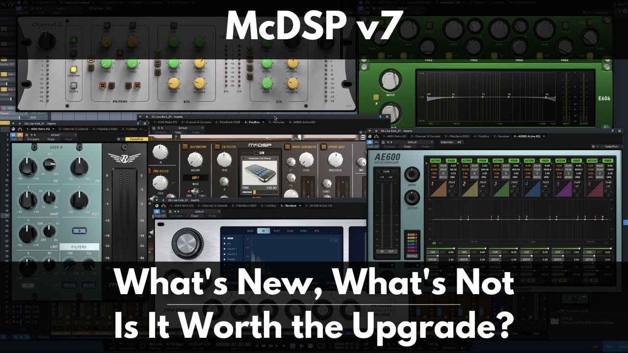 McDSP v7 | What's New, What's Not | Is It Worth the Upgrade?
