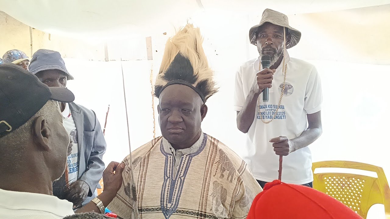 MZEE NYABLENGETI ASIMIKWA RASMI CHIFU WA KOO YA WAKIRA , DC MEJA GOWELE ASISITIZA MAZITO