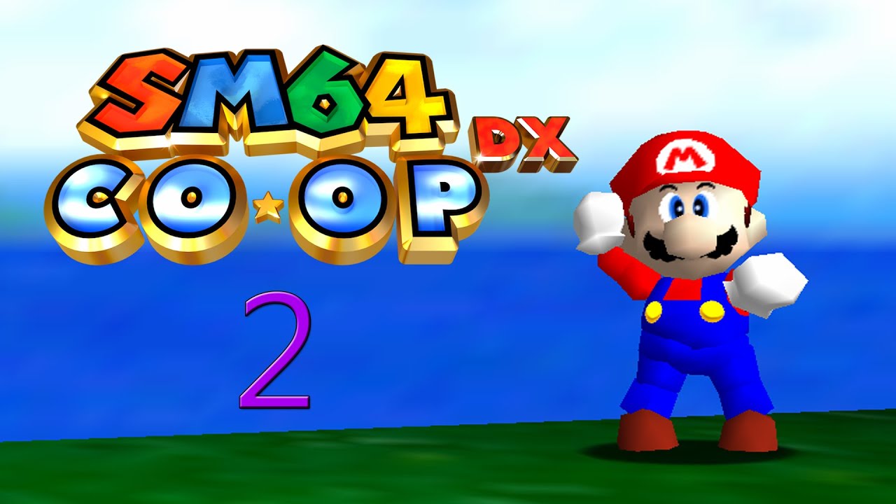 Jugando Super Mario 64 Coop Deluxe(MULTIPLAYER) parte 2