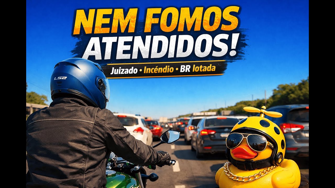 Fomos no Juizado… e Voltamos com o Céu como Única Vitória 🌤️ | BR no Trânsito Pesado