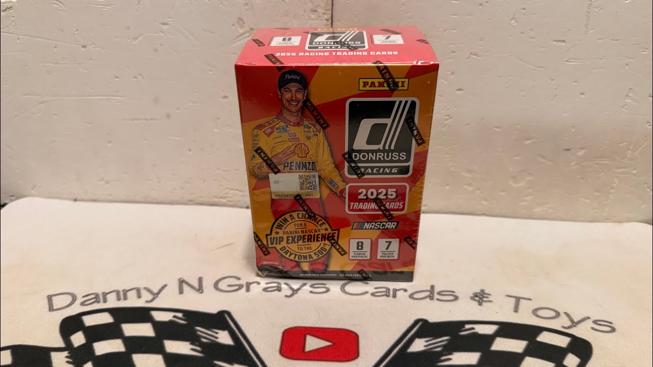 Набор для сборки гоночного бластера Donruss 2025 года (разборка)!!