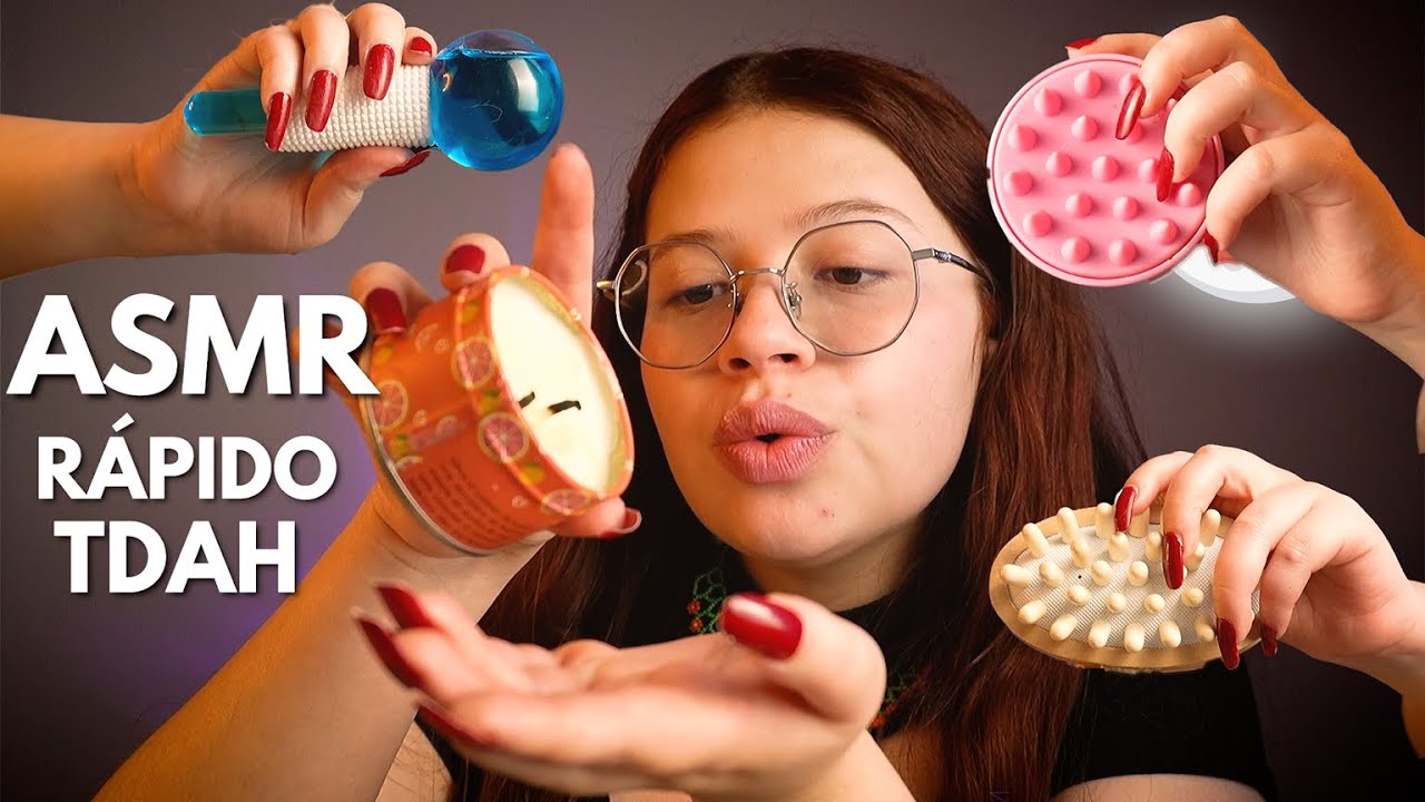 Asmr🌶️ RAPIDO Y AGRESIVO para tu TDAH - Sigue mis instrucciones para DORMIR 💤😪