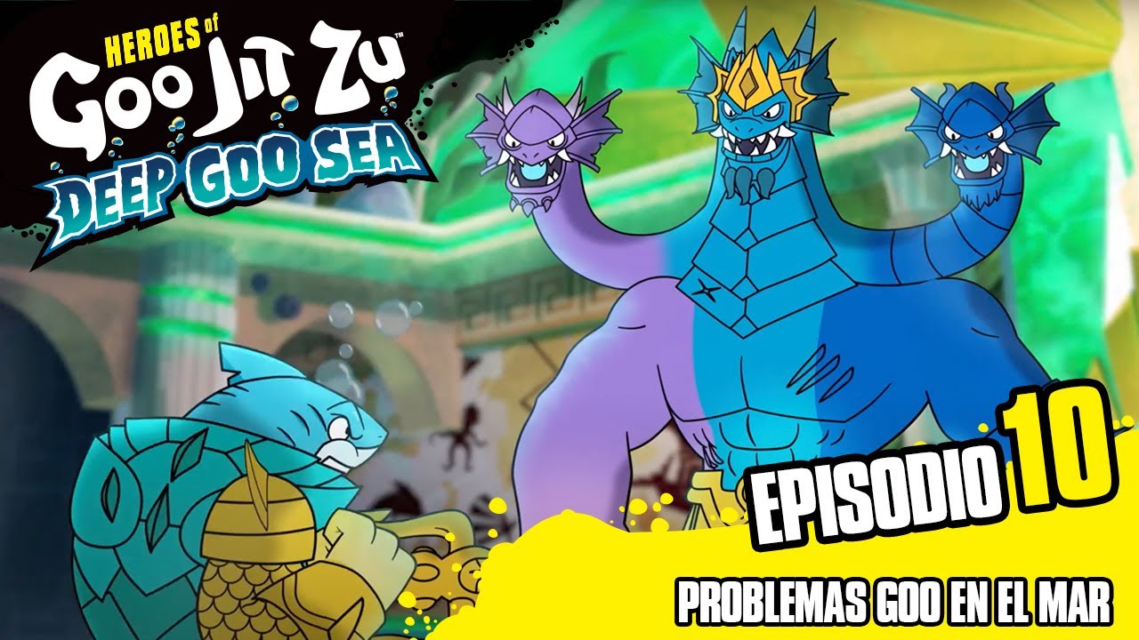 Episodio 10 ¡Problemas Goo en el mar! 💥Heroes of Goo Jit Zu💥