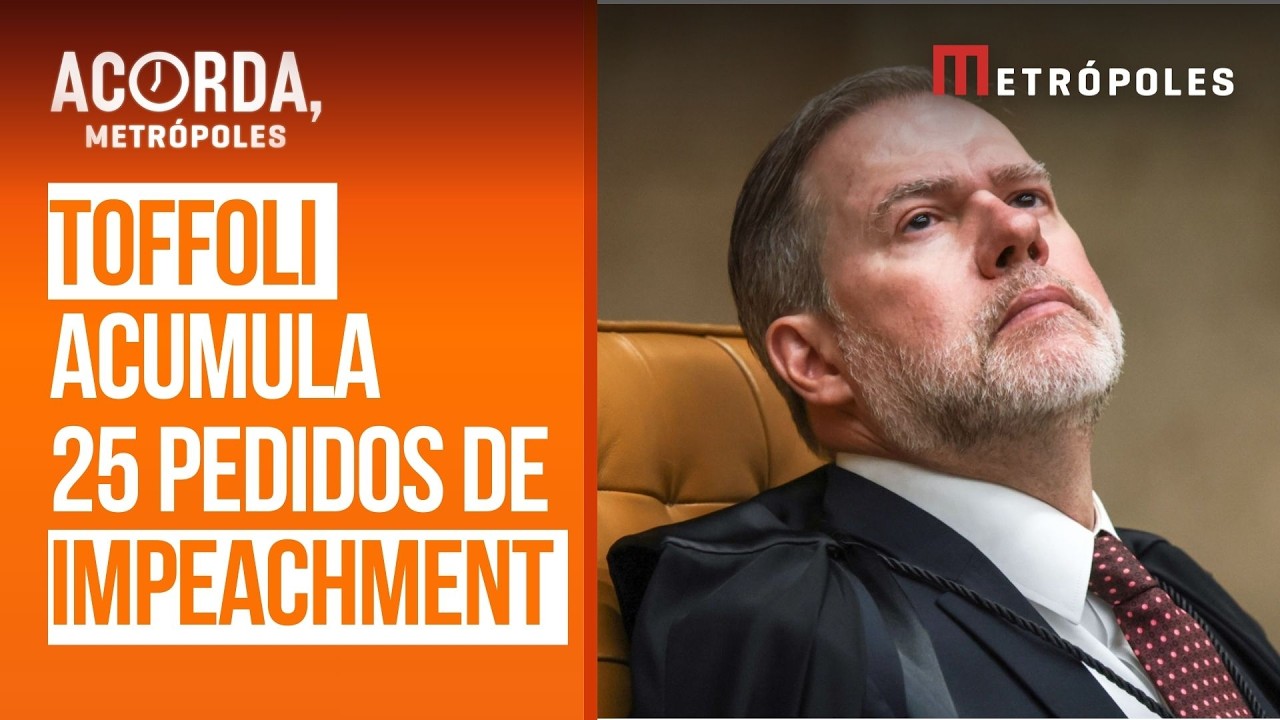 Senado tem 25 pedidos de impeachment contra o ministro Dias Toffoli
