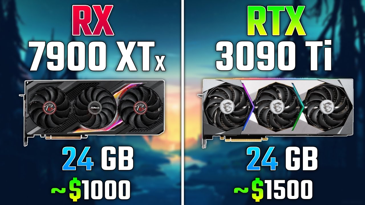 RX 7900 XTX vs RTX 3090 Ti | Test in 6 Games