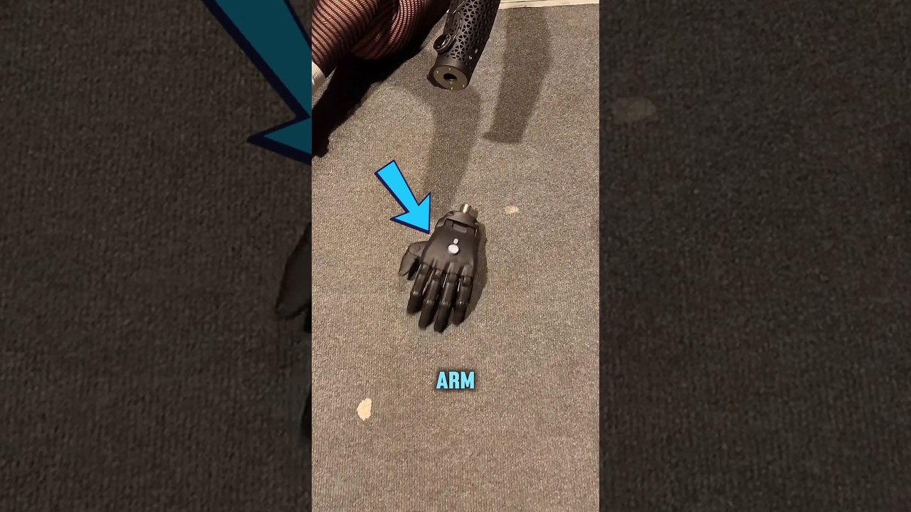 Wireless Bionic Hand That Shocked Everyone #shorts