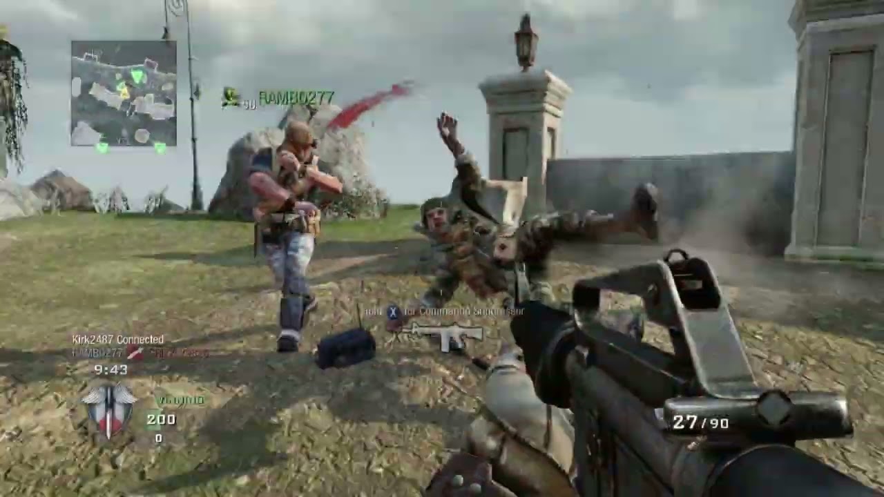 Call Of Duty: Black Ops Multiplayer: Team Deathmatch (No Commentary) #1