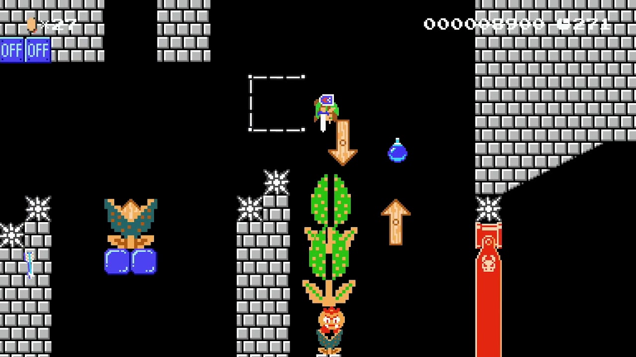 [SMM2] Pit of PePanga: Link's Nightmare (+WR)