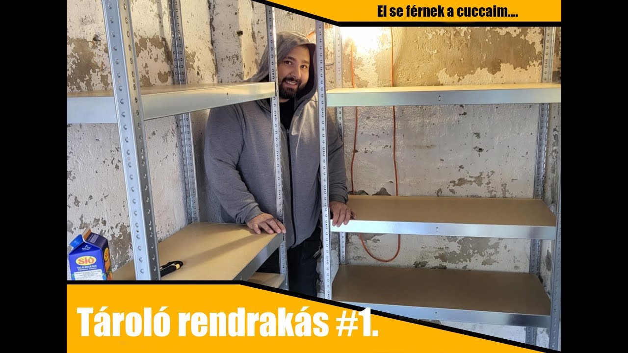 Rakjuk rendbe a tárolót! #1 🤓😋😅