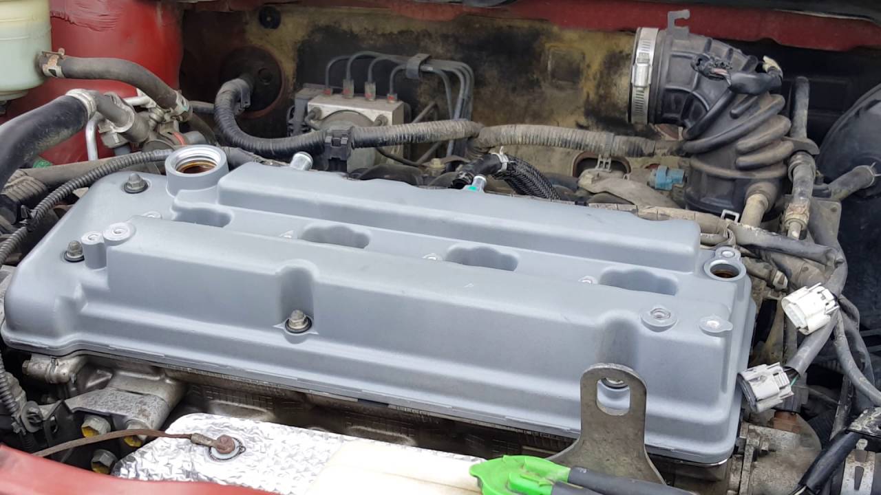 How to change the valve cover gasket on the 08 suzuki sx4 part 2