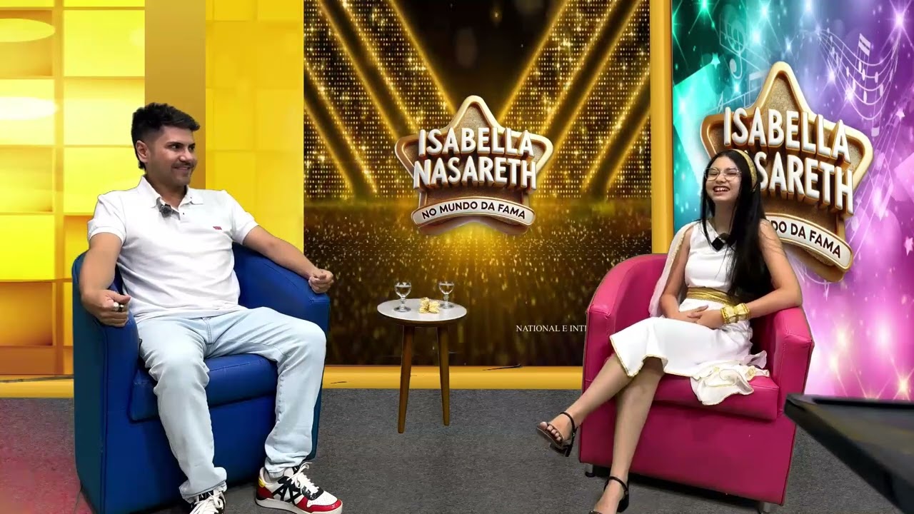 Programa Isabella Nasareth no Mundo da Fama Especial -Ano Novo com o produtor Junior Luale  BLOCO 2