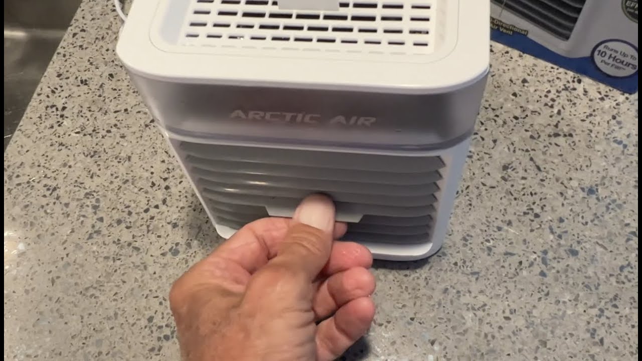 How to find the cartridge in an Arctic Air Pure Chill AC