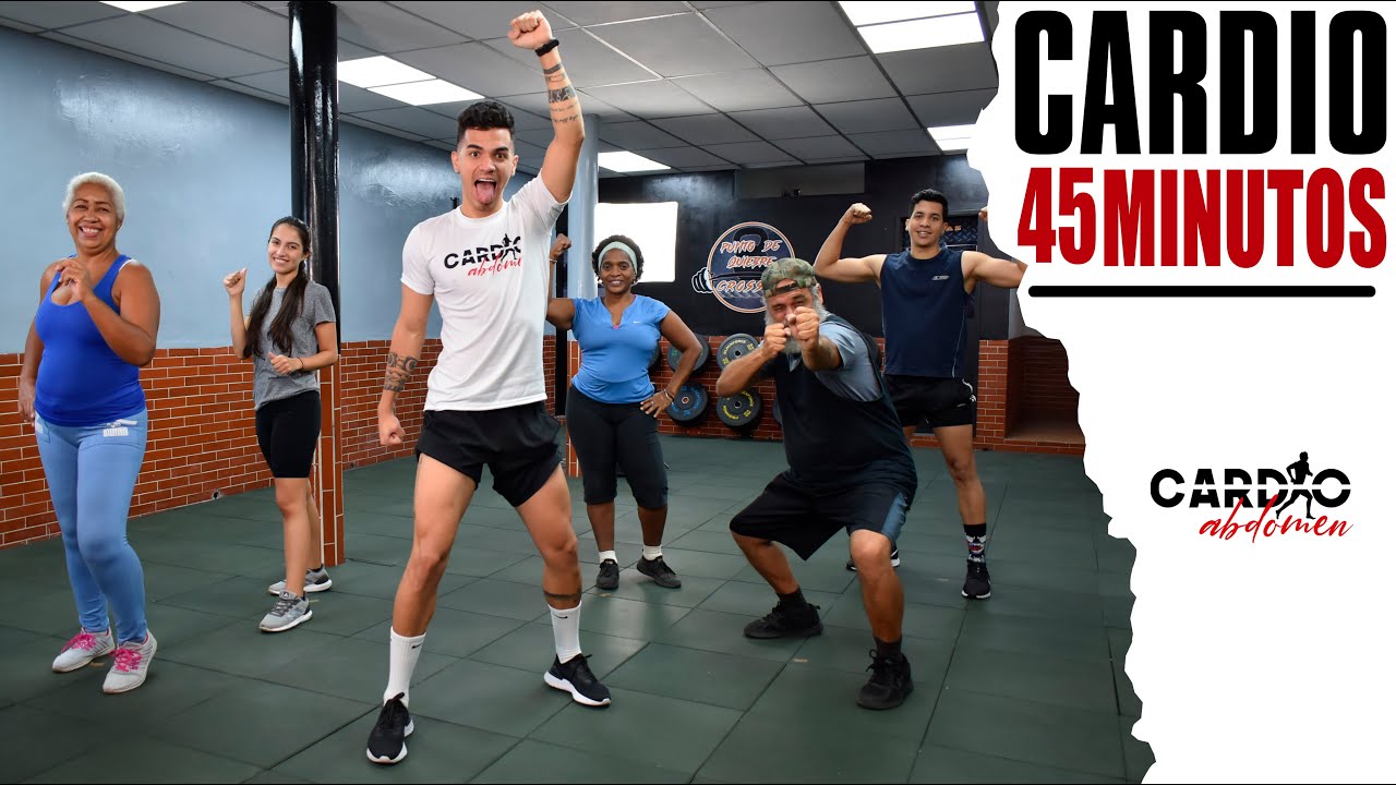 Rutina de CARDIO TODO EL CUERPO 45 minutos