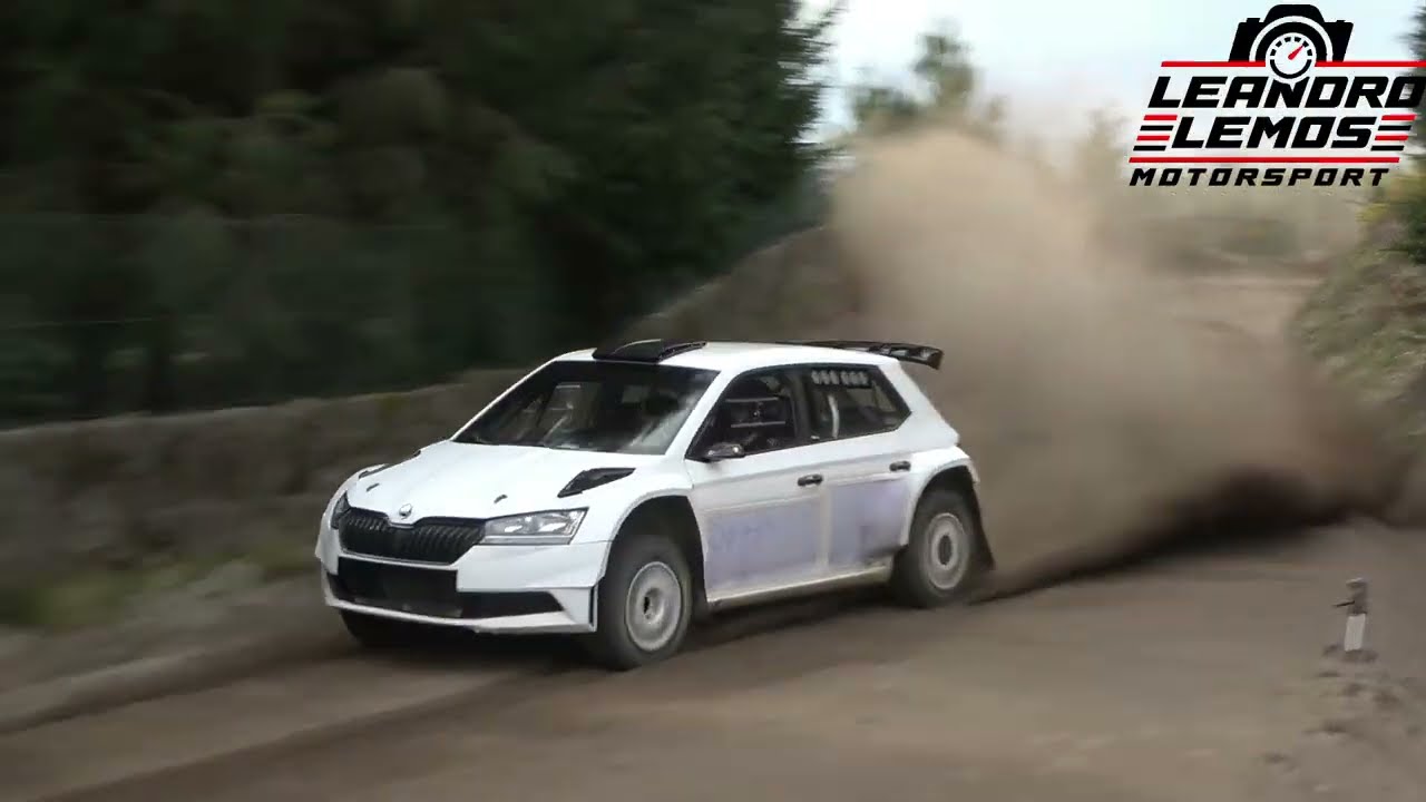 Javier Pardo / Mara Fontán | Skoda Fabia Evo Rally 2 | Teste ERC Fafe 2022 | Hankook Tires Europe