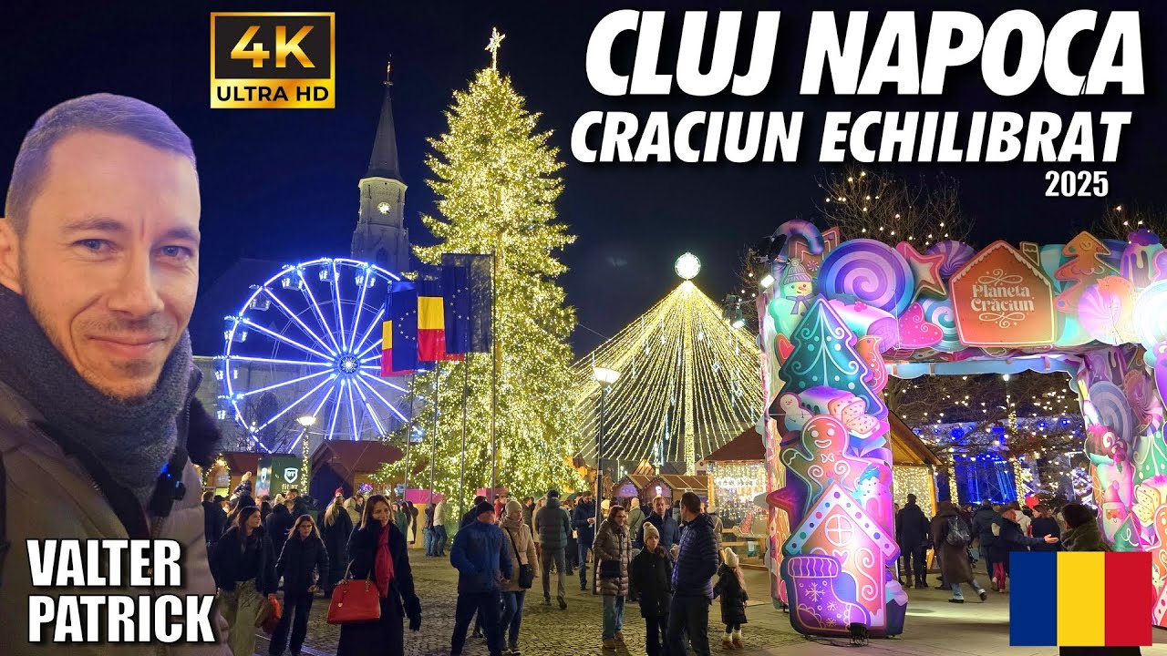Targul de Craciun Cluj Napoca 2025 | Cand putin si organizat inseamna frumos