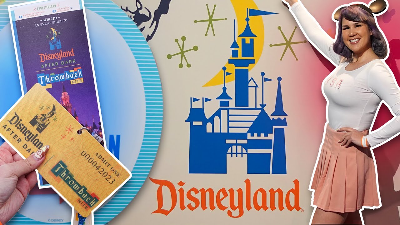 THROWBACK NITE 2023! 🌟 *Tons* of Rare Characters & Special Food Items! Disneyland Vlog