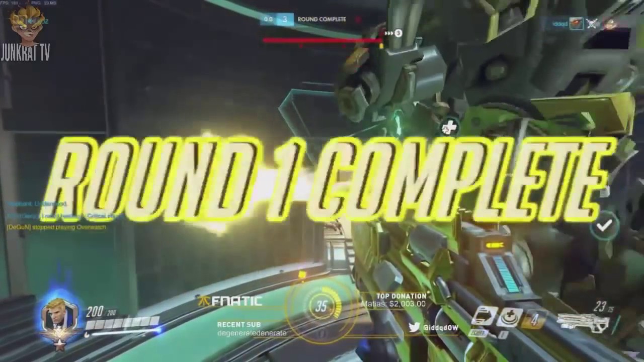 &laquo;GODLIKE&raquo; Fnatic IDDQD Insane DPS Game + POTG on Dorado Overwatch Pro Replays