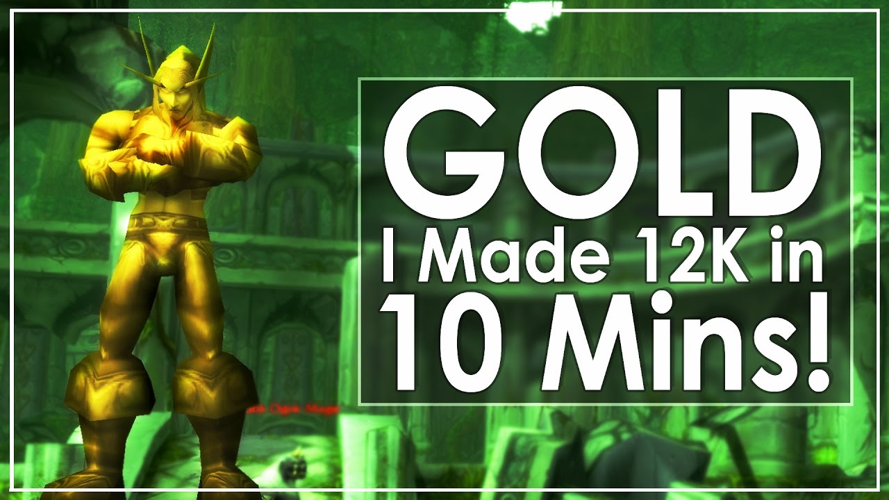 WoW Legion - A New Gold Making Method