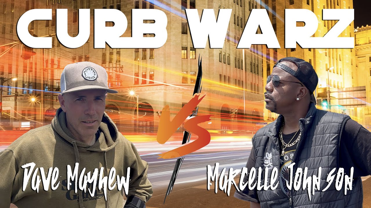 CURB WARZ - Dave Mayhew VS Marcelle Johnson #CurbWarz #SkateWarz