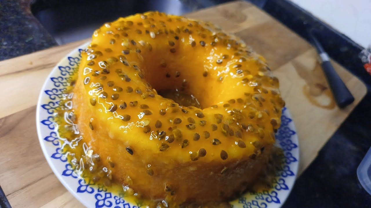 O Melhor Bolo de Maracujá Fofinho e Azedinho | Receita Fácil e Rápida