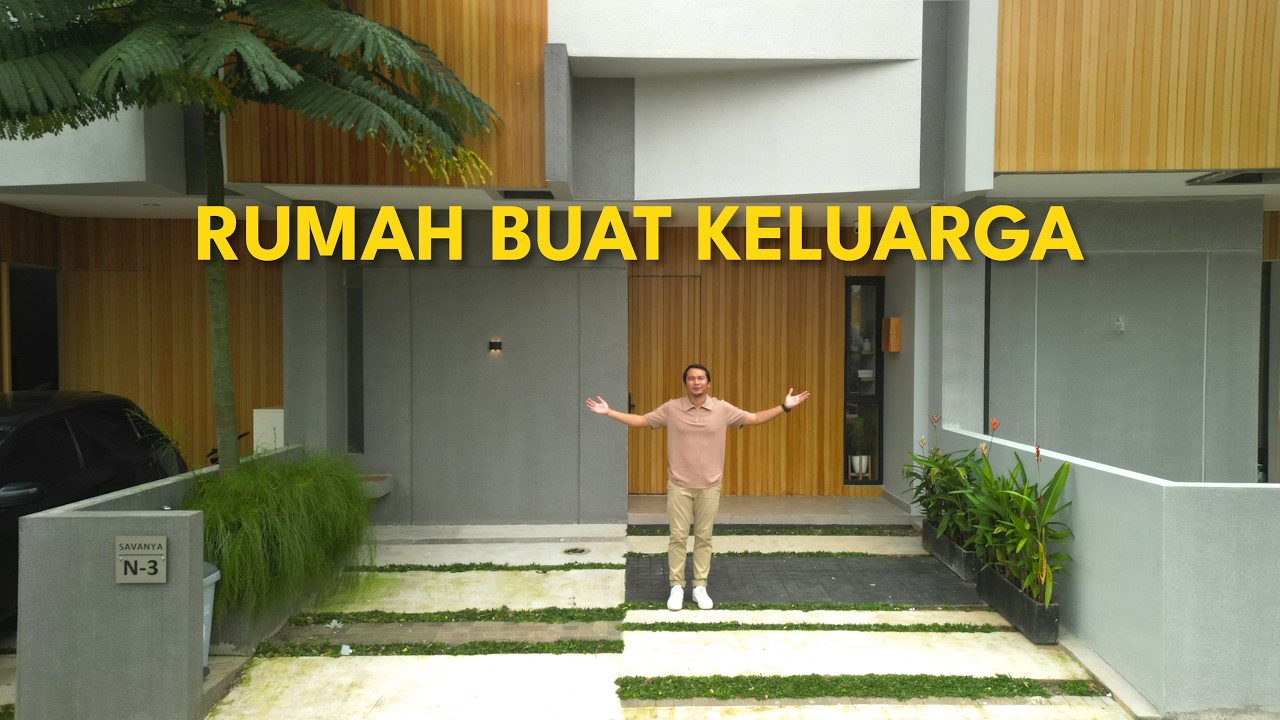 Rumah Lebar 6 meter yang Cocok Buat Keluarga di Asterloka Savanya