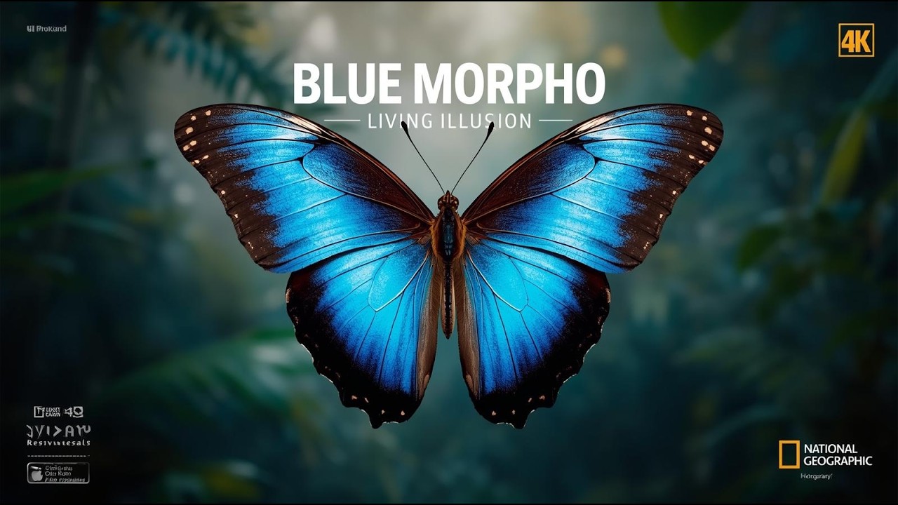 Blue Morpho Butterfly Documentary | The Living Illusion of the Rainforest