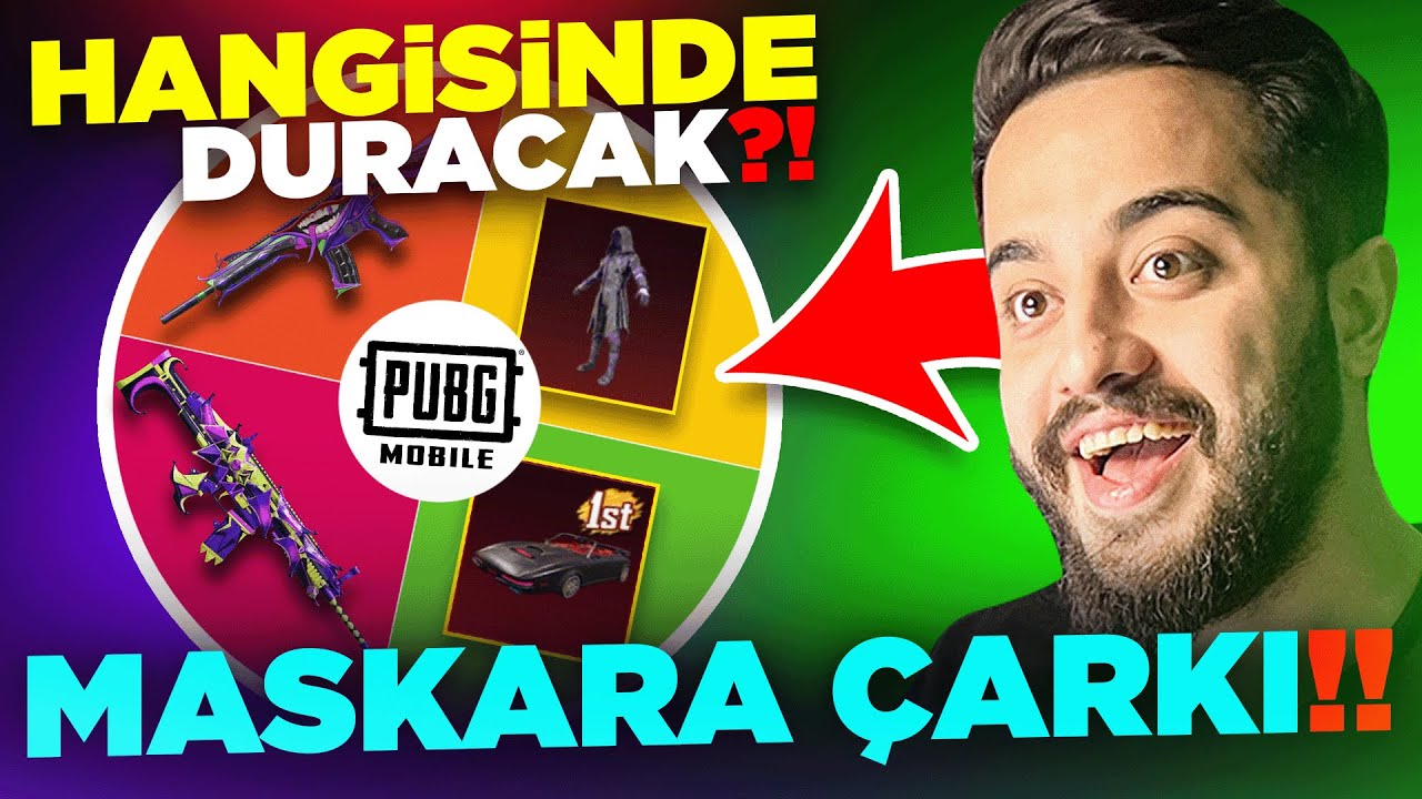 ÖZEL MASKARA M416 ÇARKI! EKİPLE KAZANANI 30.000 UC YE FULLEDİK! PUBG Mobile