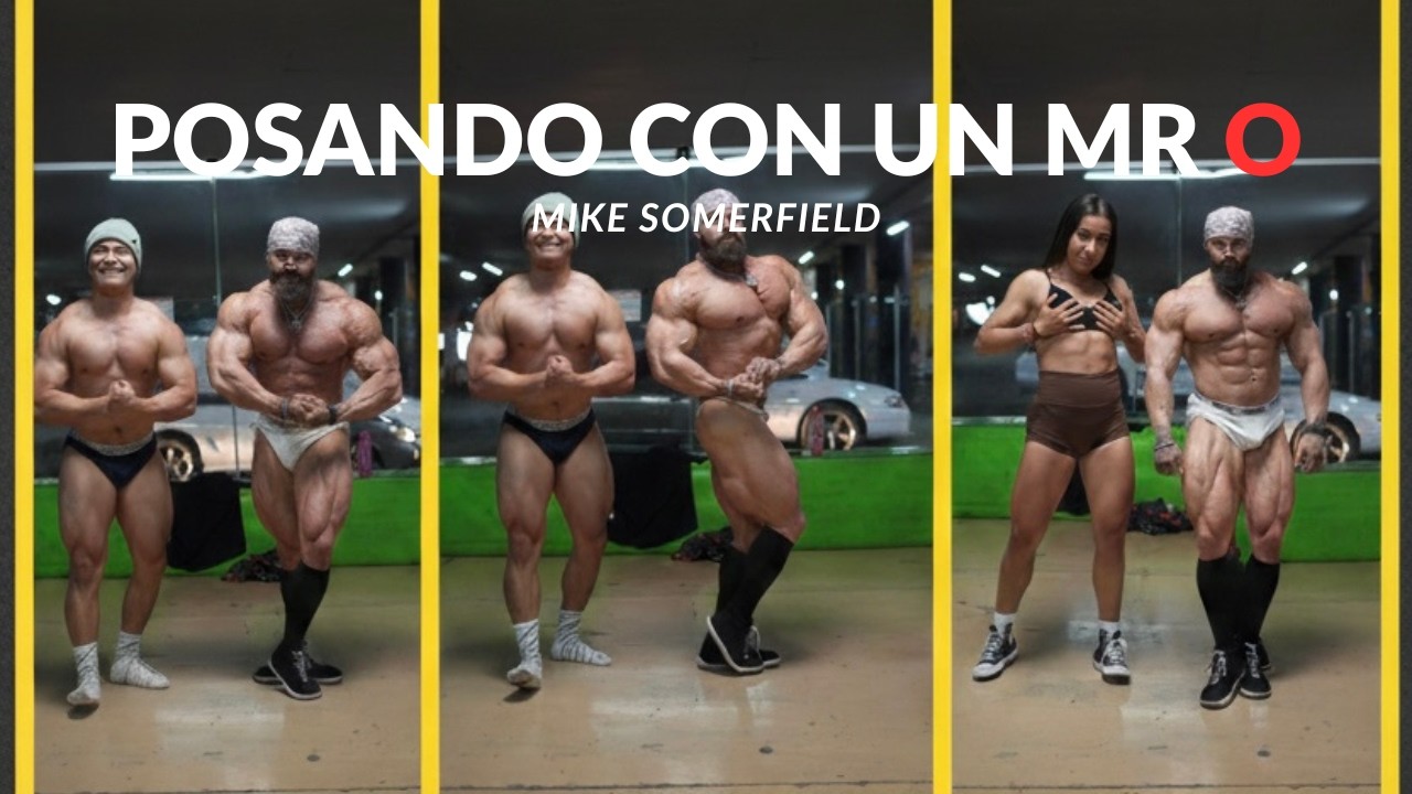 POSANDO CON UN MR OLYMPIA (Mike Somerlfied)
