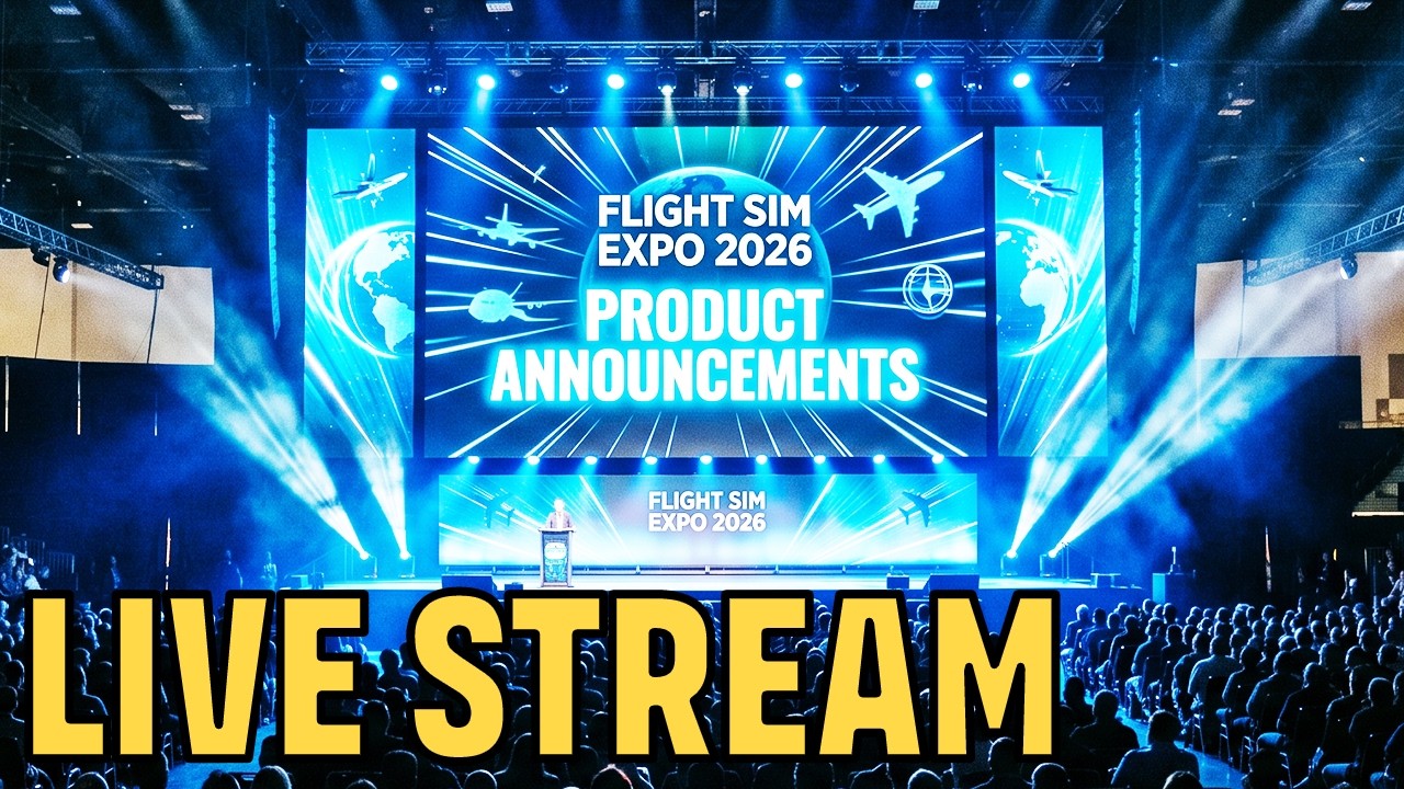 Flight Sim Expo 2026 - Product Announcement EVENT.