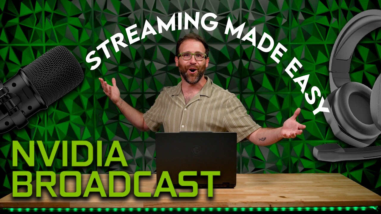Как NVIDIA Broadcast и NVENC позволяют вам вести трансляции на профессиональном уровне