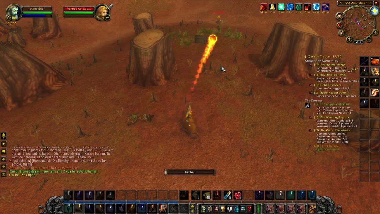 Undead Mage Classic era: