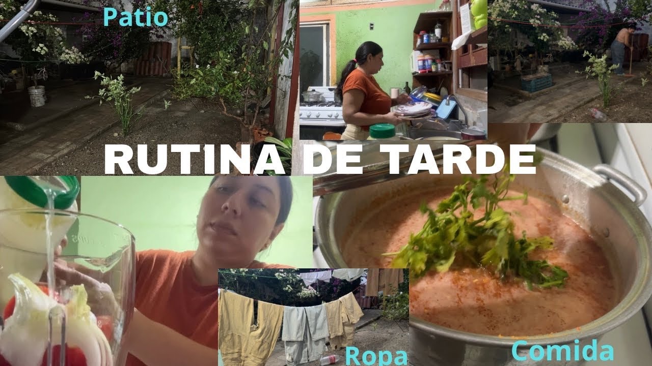 LIMPIEZA  ✅ patio + comida / MOTÍVATE CONMIGO 