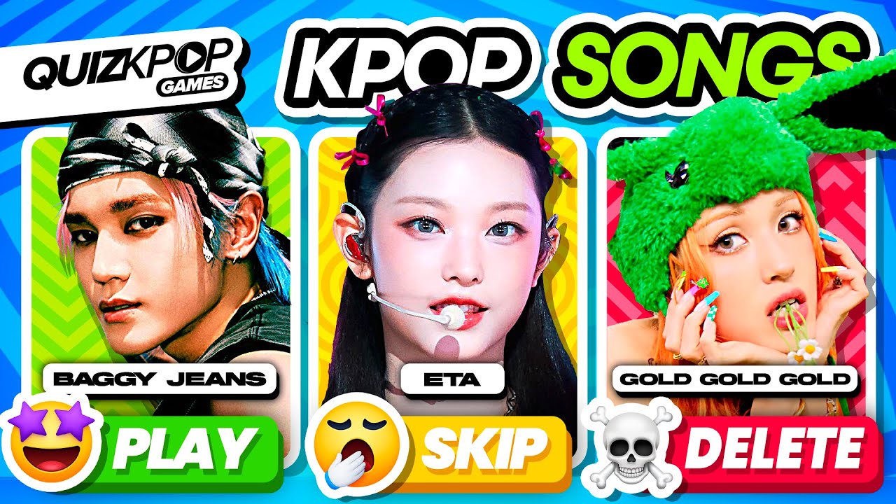 PLAY, SKIP, DELETE - SAME GROUP SONGS  🎧✨ | QUIZ KPOP GAMES 2023 | KPOP QUIZ TRIVIA