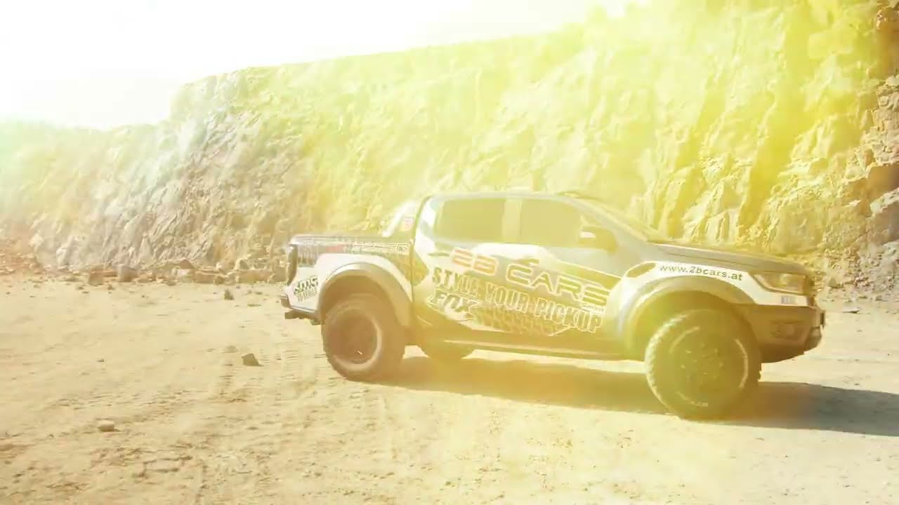 Ford Ranger Raptor Umbau Folierung Beklebung Styling H&ouml;herlegung Lazer Verbreiterung von 2B Cars