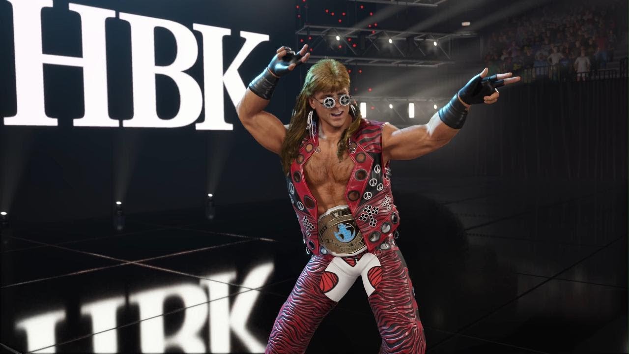Shawn Michaels vs. AJ Styles Intercontinental Championship Match