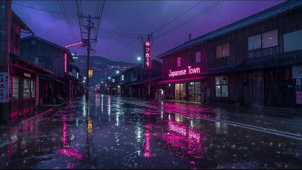 Midnight Rain Lofi 🌧️ Chill Beats for Relax, Study & Late Night Focus #52