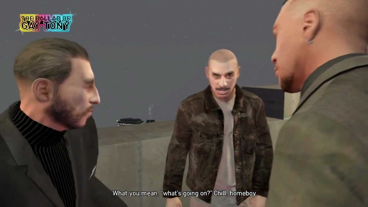 Grand Theft Auto: The Ballad of Gay Tony - Cutscenes - Tahir Saeed & Ahmed Khalil's death