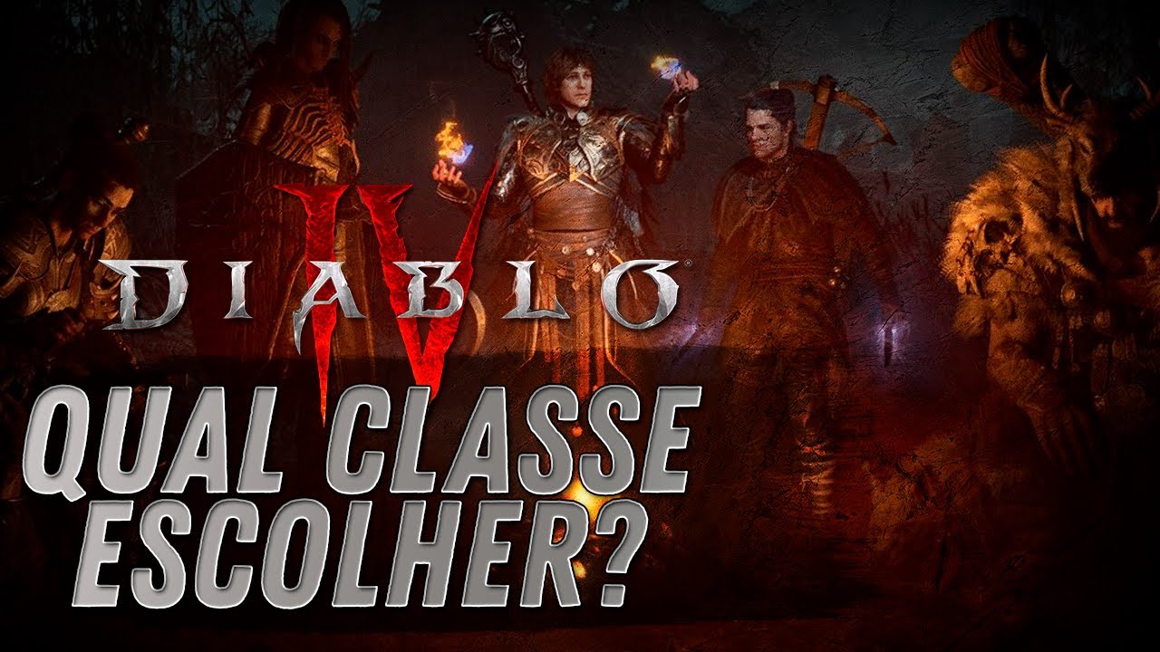 DIABLO 4 - QUAL A MELHOR CLASSE PARA COMEÇAR?! - PONTOS FORTES E FRACOS DE CADA UMA