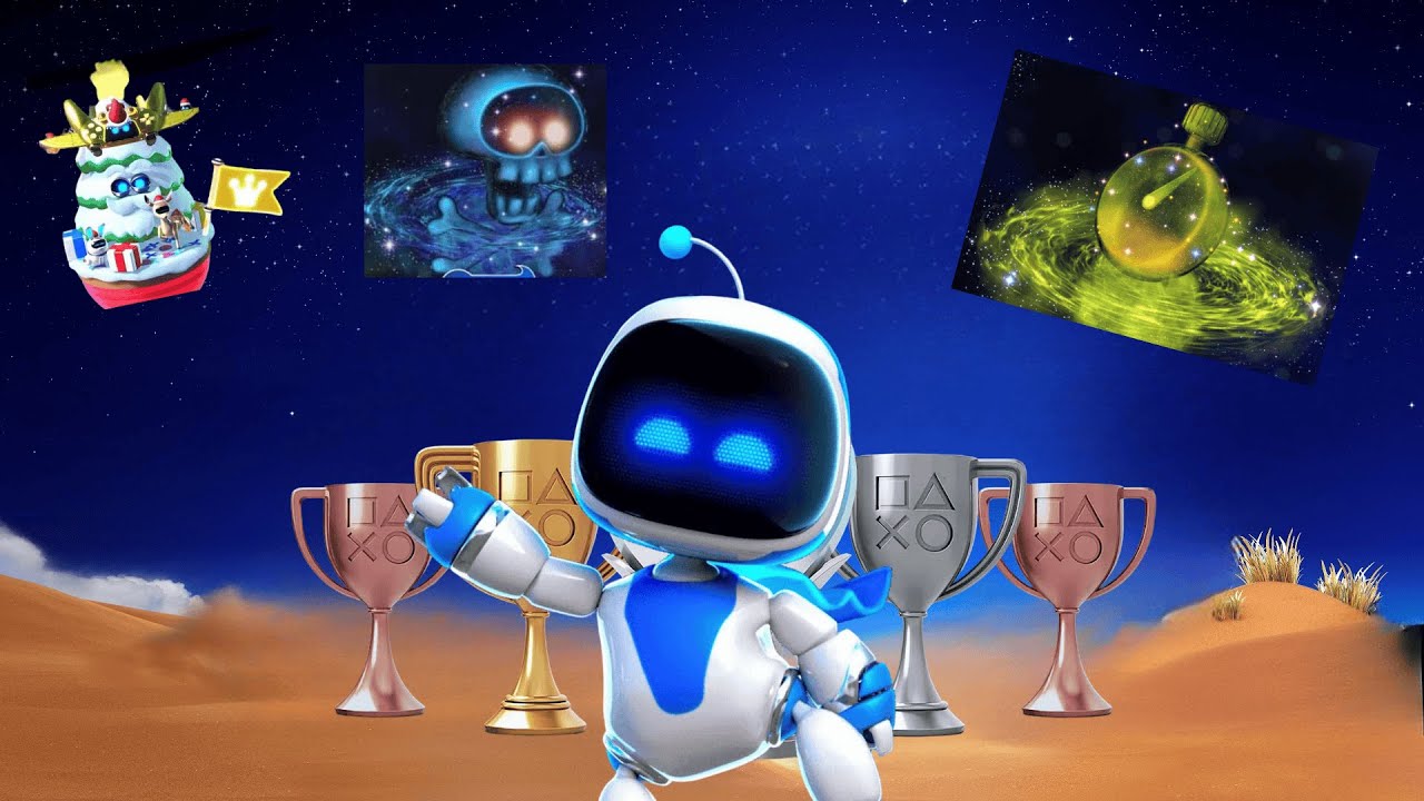 100% on Steller Speedway, vicious void and winter wonderland in Astro Bot