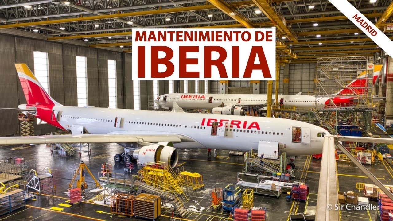 Mantenimiento y simuladores de Iberia en Madrid - mi visita