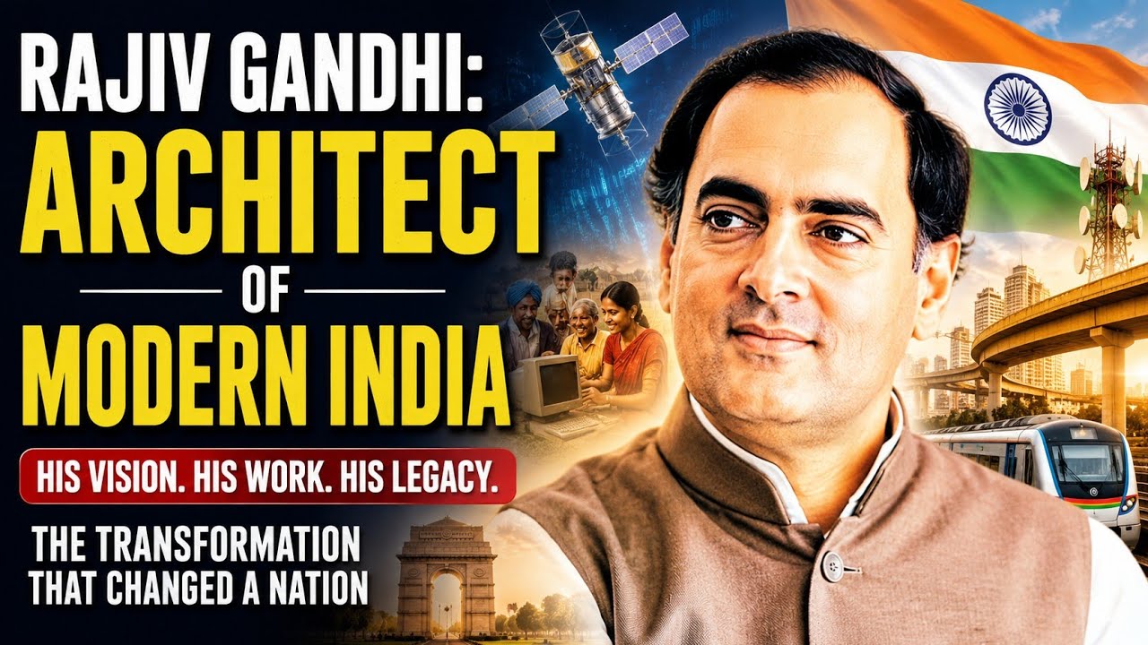 Rajiv Gandhi: The Architect of Modern India? Full Biography, Reforms & Legacy