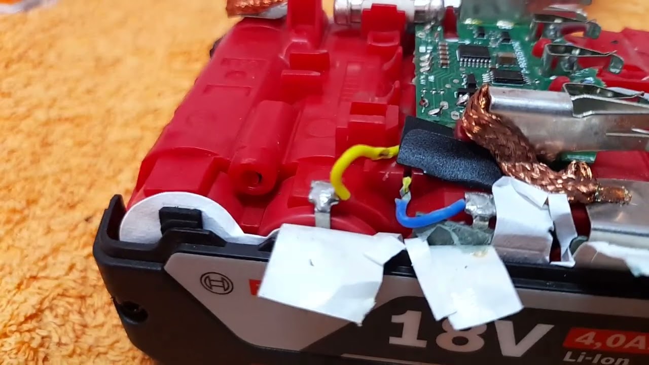 DEFECTO EN  BATERIA 18 V BOSCH, DEPUES DE MESES SIN USO NO RECARGAN.