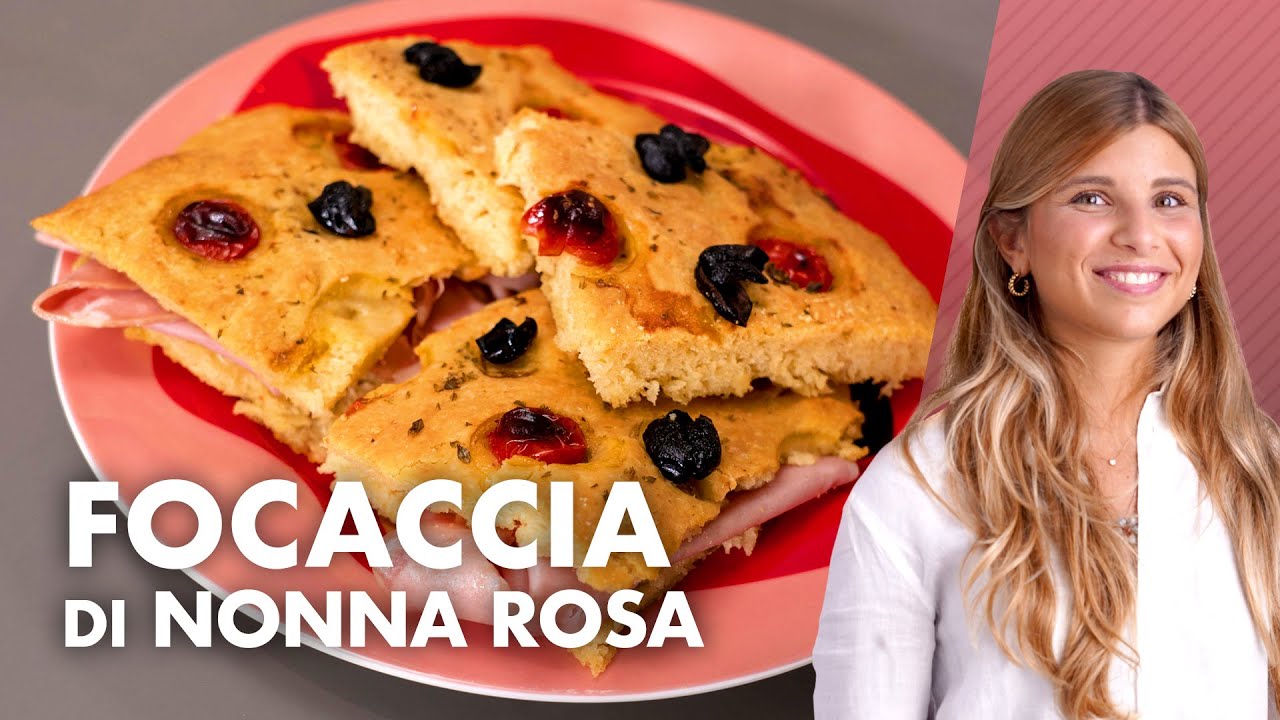 Focaccia di Nonna Rosa *GIOVANI NONNE*